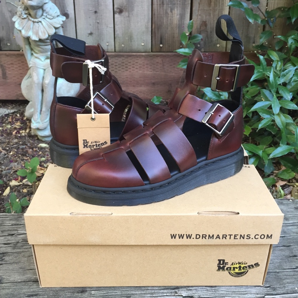 NWB Dr. Martens Geraldo Charro Brando Sandals NEW - Picture 1 of 5
